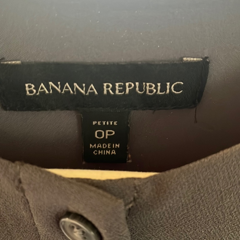 Banana republic gray dress like new
